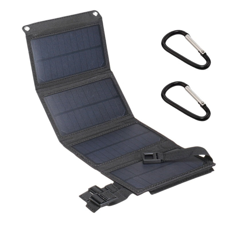 Panneau solaire pliable 10 W | Chargeur solaire USB | Batterie externe portable | Kit solaire de camping