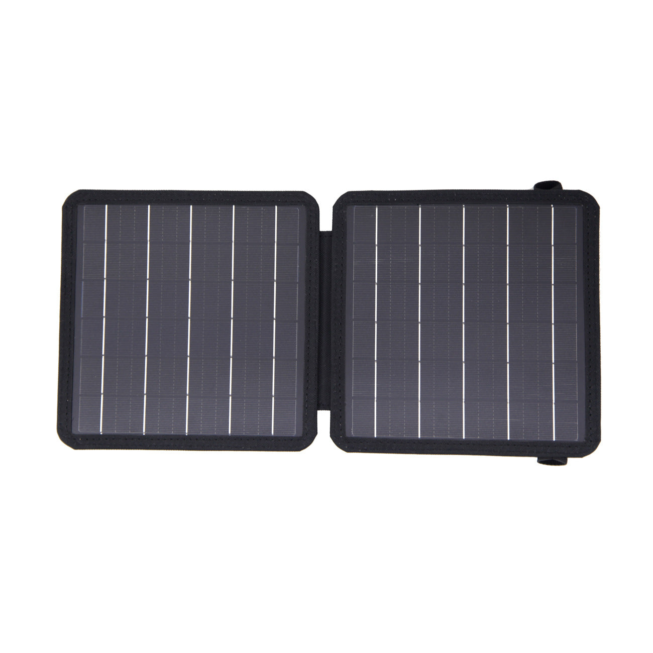 Chargeur solaire portable pliable monocristallin 10 W, port USB + TYEP-C à double sortie