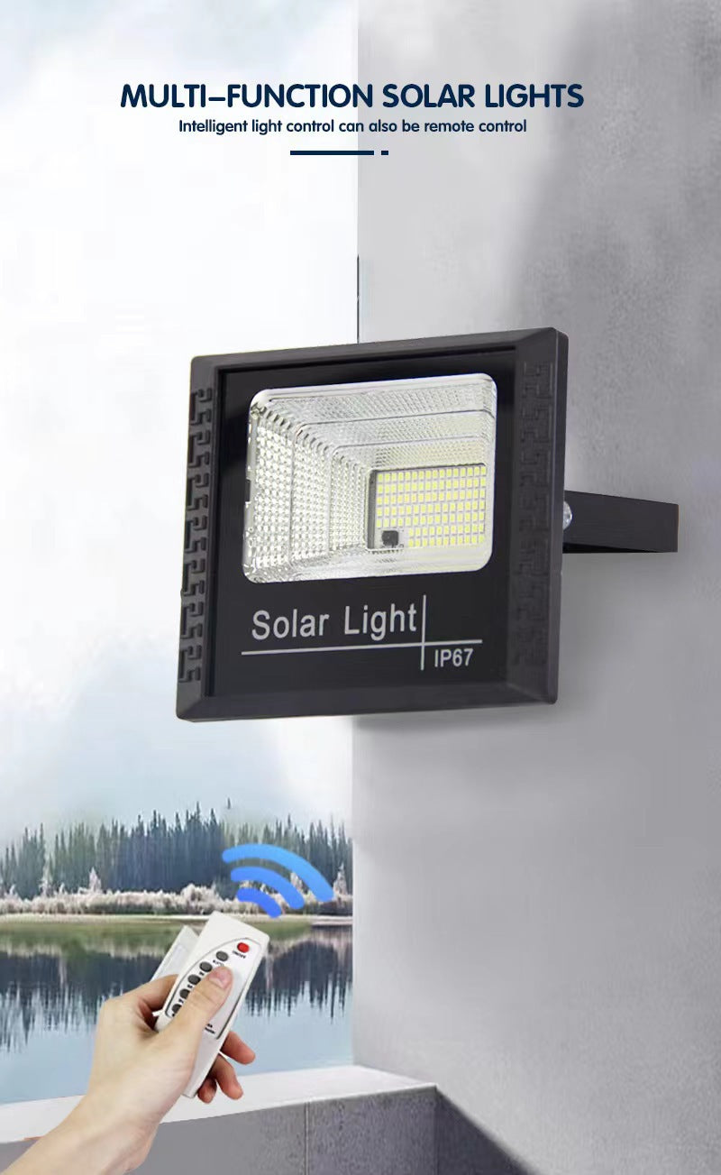 500W Solar Lamp, Outdoor Courtyard Split Street Lamp