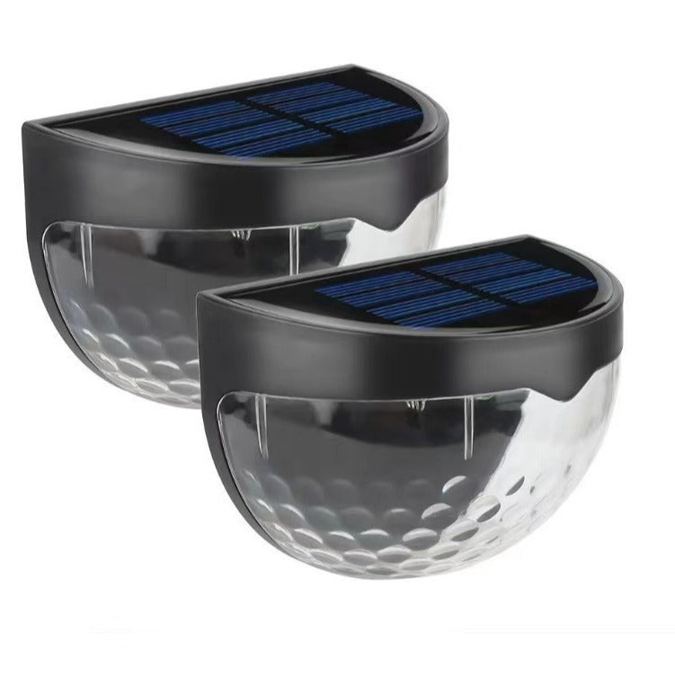 Solar Semicircle Wall Lamp Fence Lamp Stair Light