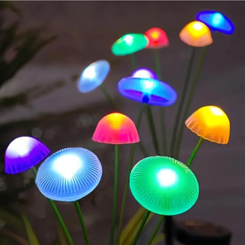 Solar LED Jellyfish Lamp, Outdoor Courtyard Lawn Ambience Light