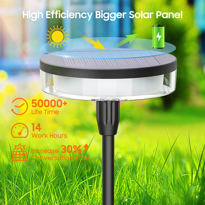 Solar Powered Swing LED Stake Light – Waterproof Garden Decoration Lamp for Lawn, Villa & Landscape