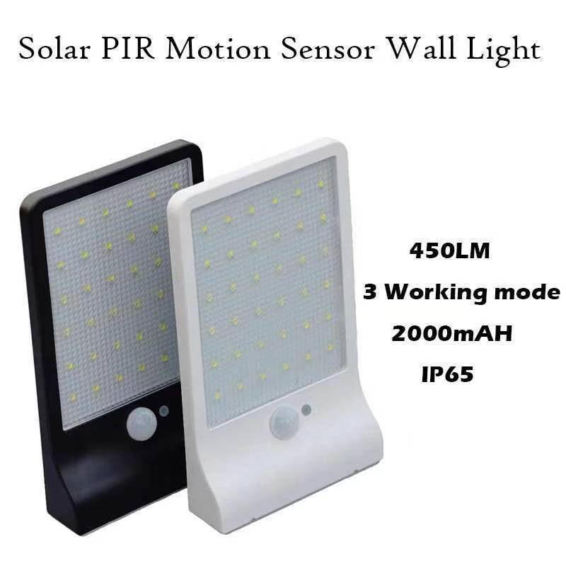 Solar Light Outdoor Wall Light, Waterproof Outdoor LED Sensor Light