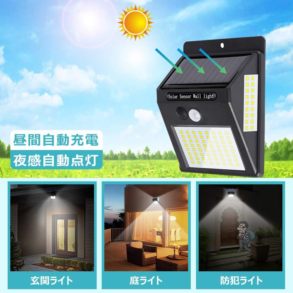 Solar Human Body Sensor Wall Light Outdoor Indoor Garden LED Light