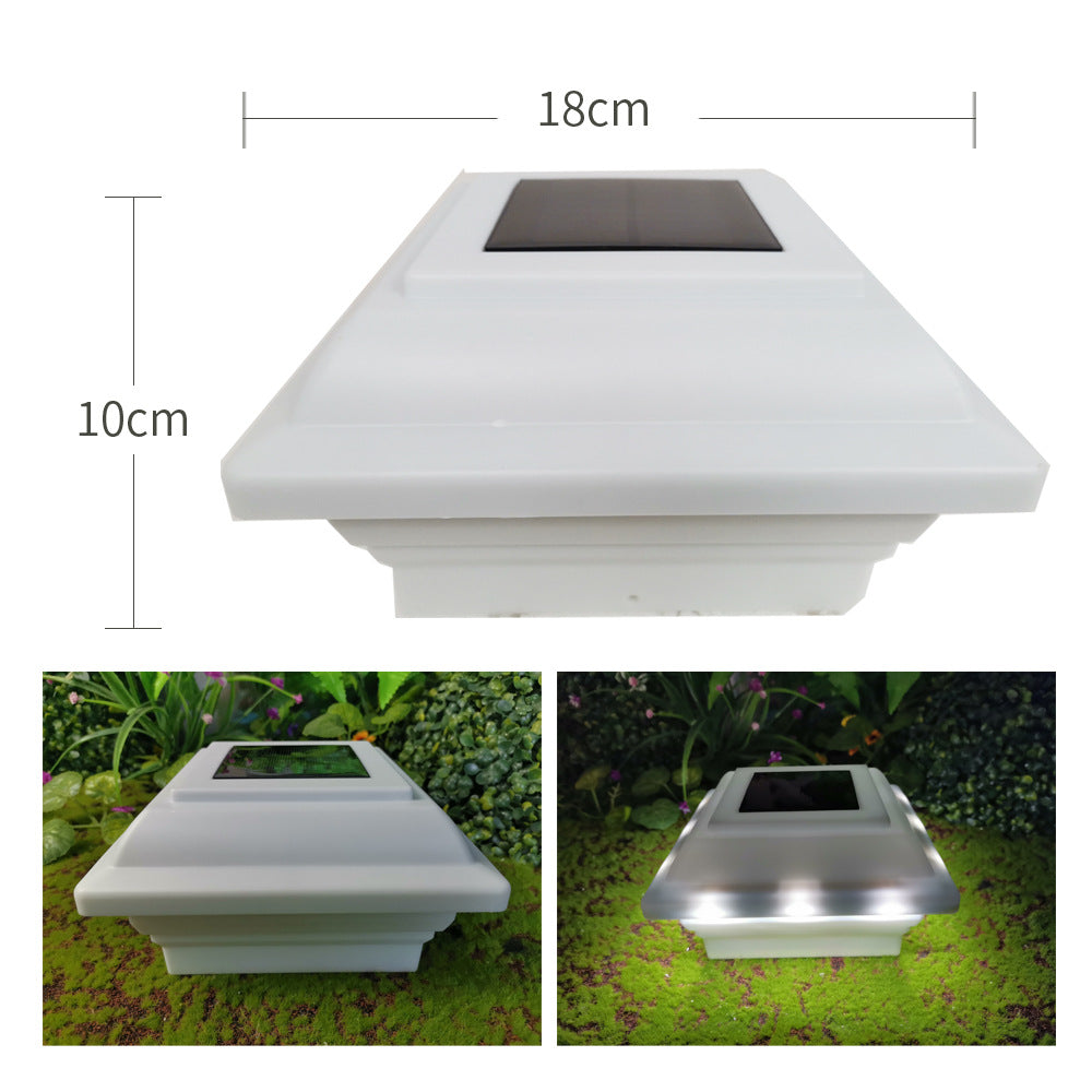 Solar Post Light, Suitable for Doorway, Courtyard, Lawn, Garden