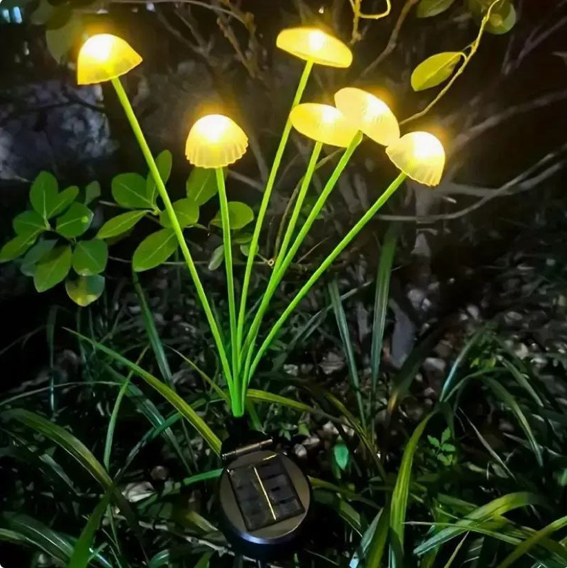 Solar LED Jellyfish Lamp, Outdoor Courtyard Lawn Ambience Light