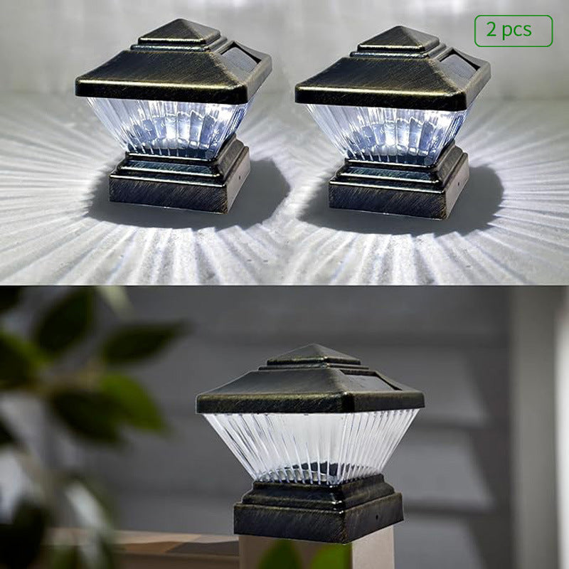 Solar Post Light, Suitable for Doorway, Courtyard, Lawn, Garden