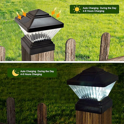 Solar Post Light, Suitable for Doorway, Courtyard, Lawn, Garden