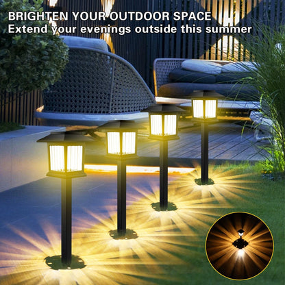 Neu Outdoor Regen Solar LED Rasen Lampe Kleine Wohnung Licht Kleine Platz Kleine GD Garten Lampe
