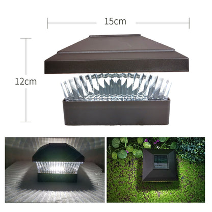 Solar Post Light, Suitable for Doorway, Courtyard, Lawn, Garden