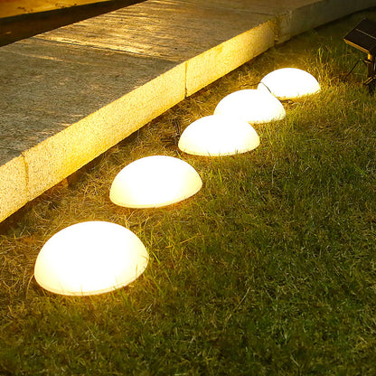Solar One-Drag Five-Hemisphere Lights Outdoor LED Lights