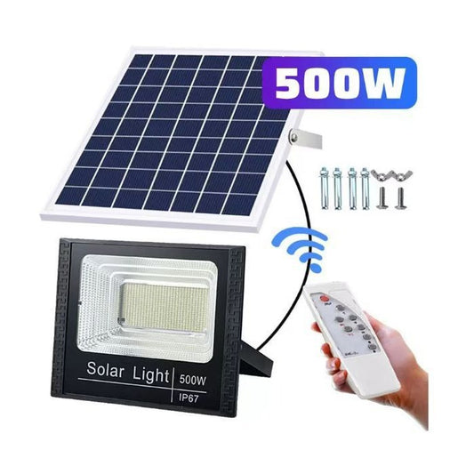 500W Solar Lamp, Outdoor Courtyard Split Street Lamp