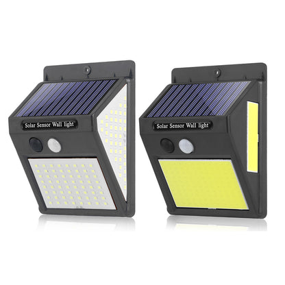 Solar Human Body Sensor Wall Light Outdoor Indoor Garden LED Light