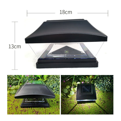 Solar Post Light, Suitable for Doorway, Courtyard, Lawn, Garden