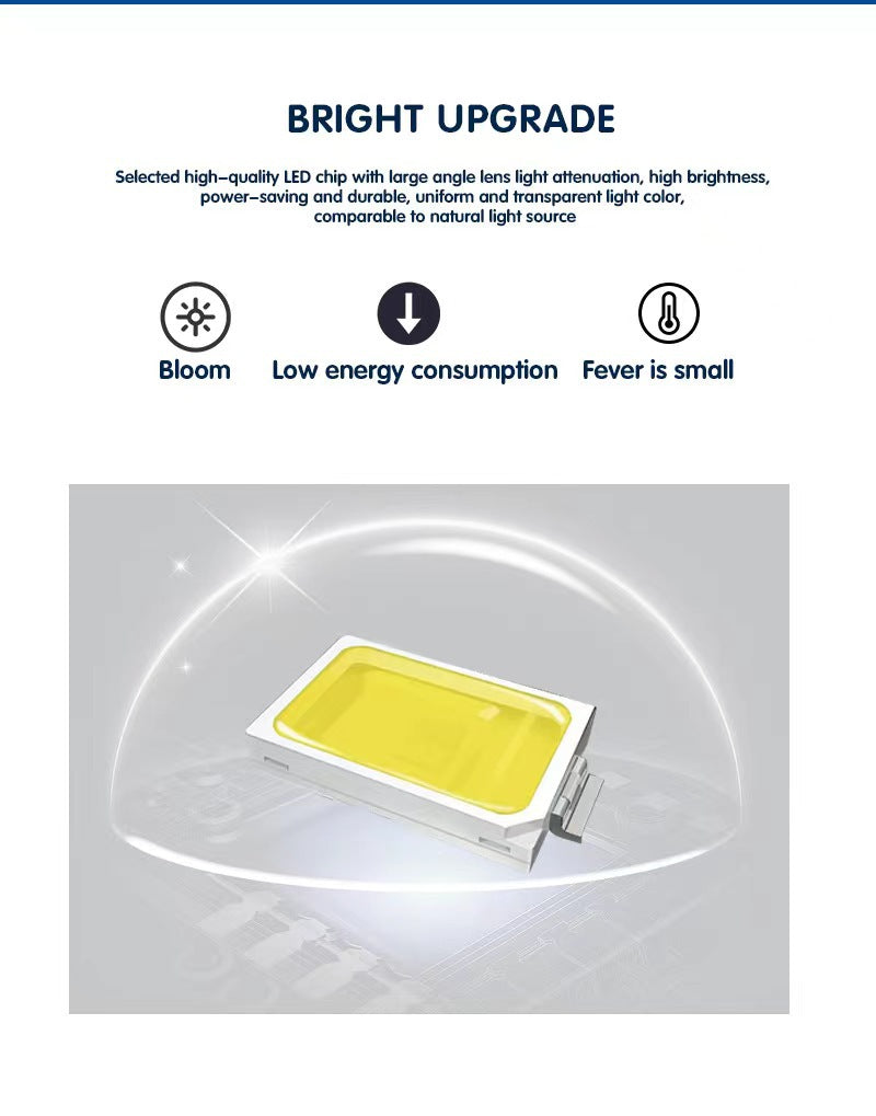 500W Solar Lamp, Outdoor Courtyard Split Street Lamp