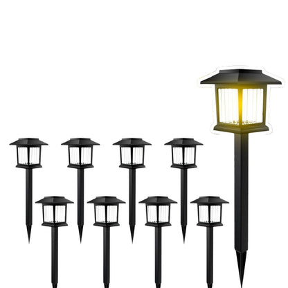 Neu Outdoor Regen Solar LED Rasen Lampe Kleine Wohnung Licht Kleine Platz Kleine GD Garten Lampe